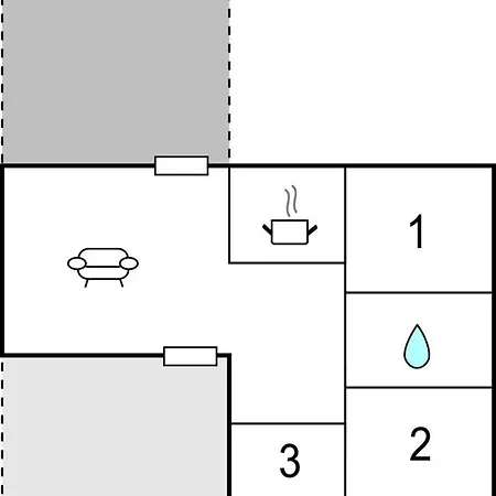 Stunning In With Kitchen 度假居 *